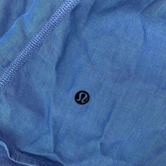 Lululemon Blue Denim All Tied Up Tank 2 - Picture 4 of 5